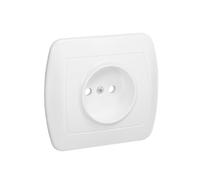 ACCORD BLANC PRISE 1X B/U PINCES À VIS 16A 250V AG1E/11