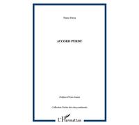 Accord perdu - Thérèse Perez-Roux - L'harmattan - broché - Poésie