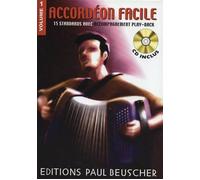 Partition : Accordeon facile volume 1 + CD