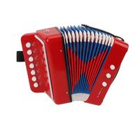 Accordéon 7 Touches 2 Basses, Jouet Accordéon pour Enfants avec Boucle de Ceinture, Accordéon Piano pour Débutants, Instrument D'ensemble Solo, Instrument éducatif Musical pour