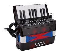 Accordéon à 17 touches jouet pour clavier de piano musical à 8 touches de basse cadeaux pour enfants