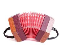 Accordéon Concertina 30 Boutons, Dragonne Réglable, For Adultes, Enfants, Débutants, Pratique Quotidienne, Performance Sur Scène, Avec Sac De Transport