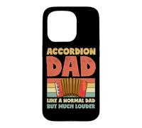 Accordéon Dad Like A Normal Dad But Much Louder Fathers Day Coque pour iPhone 15 Pro