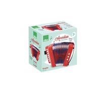 Accordeon en PVC 10 touches et 14 tons Vert G