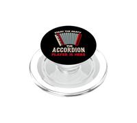 Accordéon Humoristique « Start The Party » avec Inscription « The Accordéon Player is Here » PopSockets PopGrip pour MagSafe