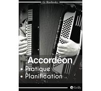 Accordéon Journal Cahier Musique Planification : 52 semaines | Organise tes séances | 105 pages: (7"x10") - (17,78 x 25,4 cm)