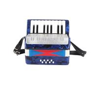 Accordéon Piano 17 Touches 8 Basses Accordéon à Main Enseignement Formation Culture D'intérêt Instrument de Musique pour Enfants Débutants étudiants