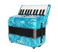 Accordéon Piano 22 Touches, 8 Basses, Avec Bandoulière Et Sac À Dos, En Bois Massif Professionnel