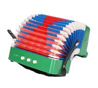 Accordéon pour enfants avec 10 touches, instrument de musique, jouet éducatif, cadeau d'anniversaire pour solos et ensembles