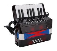 Accordéon pour enfants - Non spécifié - 17 touches - 8 basses - Résistant aux chocs - Couleurs vives