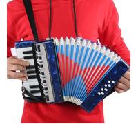 Accordéon pour enfants - SURENHAP - 17 touches - Bleu - Enseignement et Formation