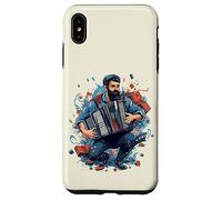Accordéoniste Accordéon-Musicien Shantys-Musique Accordéon Coque pour iPhone XS Max