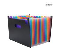 Accordéons Debout Étanches Pour Documents,Dossier De Fichiers Extensibles,Sac D'évaluation,Affaires,Bureau,Papeterie,A4,Poches À Couches - Type D #B