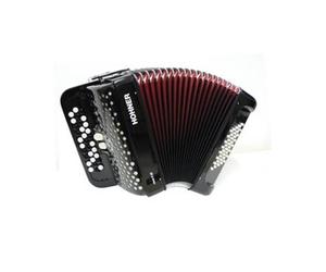 Accordéons HOHNER NOVA II 40 NOIR TOUCHES BOUTONS Clavier boutons