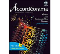 Accordéorama Tome 2 A Livre avec un CD - Collectif - Hit Diffusion - Livre CD - Beau livre CD