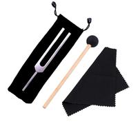 Accordeur à fourche Diapason 528HZ, accordeur avec jeu de maillets for le test du système nerveux, diapason