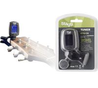 Stagg Clip Accordeur Chromatique Noir