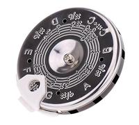 Accordeur de diapason : une échelle C-C chromatique précise de 13 notes du maître « That's My Tune » vous offre des tuyaux chromés durables avec un sélecteur de notes coulissantes vous donnant une clé