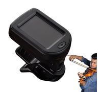 Accordeur De Guitare À Clipser - Accordeur LCD Numérique Rechargeable | Accordeurs De Clips Chromatiques | Outil De Réglage Précis Des Instruments À Cordes, Angle Réglable, Pour Guitare, Ukulélé, Viol