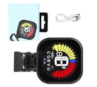 Accordeur de guitare électrique à clipser avec écran LCD, accordeur électronique rotatif à 360 degrés pour guitare, ukulélé, violon, banjos Accordeur électronique numérique pour guitare, violon,
