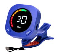 Accordeur de guitare rotatif Accordeur professionnel à clipser avec écran LCD clair Accordeurs électroniques numériques Accessoires de guitare Électronique numérique rotative