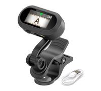 Accordeur d'Instruments | Accordeur Numérique Électronique | Grand Écran LCD Clair Rotation 360° Précis Rapide Portable Maison Acoustique Scène Musiciens Cours Basse Pratique Électrique