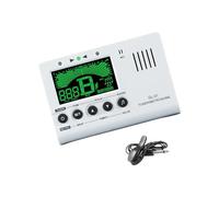 Accordeur métronome fonctionnel à clipser pour guitare, basse, ukulélé, violon, pratique portable, accordeur numérique métronome