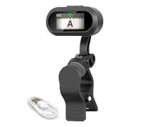 Accordeur pour Guitare,Accordeur Auto pour Guitare - Grand Écran LCD Clair Rotation 360° Précis Rapide Portable Maison Acoustique Scène Musiciens Cours Basse Pratique Électrique