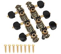 Accordeurs de Guitare, Guitare Acoustique 1:18 Accordeurs Tuning Keys Pegs Machine Heads Remplacement 3L3R pour Guitare Classique