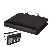 Accordion File Organizer, Document Holder, File Folder, 14.17x10.24x1.97 Inches, Expandable Design, Portable Handle, Easy Carrying, Ideal for College Travel Business or Classroom Storage