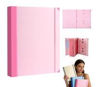 Accordion File Organizer Manila Pocket, Organiseur De Documents Durable Et Résistant Aux Déchirures, Chemise De Classement Extensible Pour Le Bureau Et La Maison (Pink)