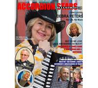 Accordion Stars Illustrated Magazine-Book. Black & White. Vol.1, March 2019