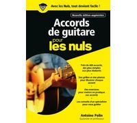 Antoine Polin – Accords de guitare Pour les Nuls – Guide – Broché