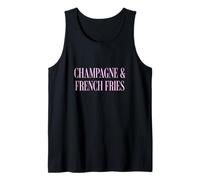 Accords Mets Et Vins Champagne & Frites Débardeur