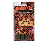 aCCOSSATO agpa42st-p37408 Plaquette de Frein, noir, taille unique