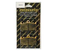 aCCOSSATO agpa75ev1-p51088 Plaquette de Frein, noir, taille unique