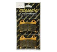 aCCOSSATO agpa96ev1 - 157 Plaquette de Frein pour MOTO MORINI > 1200 sport, 1200 (2008), Lot de 2