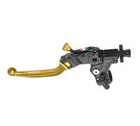 ACCOSSATO Commande d'embrayage à câble avec Levier articulé coloré (Bouton+Levier) avec Fixation Micro pour Benelli Trois 1130 k Amazonas de 2007 à 2012 CC 1130