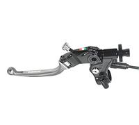 ACCOSSATO Commande d'embrayage à câble avec Levier articulé coloré (Bouton+Levier) avec Micro Inclus pour Yamaha MT-09 de 2017 à 2022 CC 850