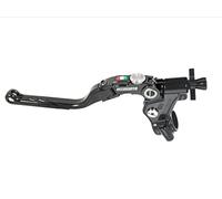 ACCOSSATO Commande d'embrayage à câble avec Levier de révolution coloré (Bouton+Insertion+régulateur), avec Fixation Micro pour Benelli TNT 1130 Trek de 2007 à 2008 CC 1130