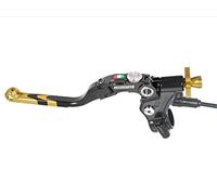 ACCOSSATO Commande d'embrayage à câble avec Levier de révolution coloré (Bouton+Insertion+régulateur), avec Micro Inclus pour Benelli Leoncino 500 Trail de 2018 à 2018 CC 500