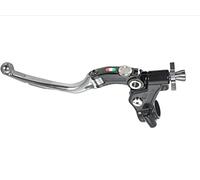 ACCOSSATO Commande d'embrayage à câble Racing avec Levier articulé coloré (Bouton+Levier+régulateur), avec Fixation Micro pour Suzuki GSX-R 750 de 2008 à 2017 CC 750