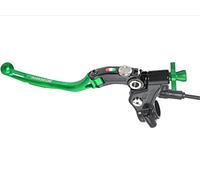 ACCOSSATO Commande d'embrayage à câble Racing avec levier articulé coloré (bouton+levier+régulateur), avec micro inclus pour Kawasaki Z 1000 ABS de 2014 à 2016 cc 1000