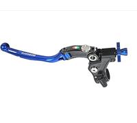 ACCOSSATO Commande d'embrayage à câble Racing avec levier articulé coloré (bouton+levier+régulateur), avec fixation micro pour Kawasaki Z 1000 ABS de 2014 à 2016 cc 1000