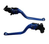 ACCOSSATO Paire de Leviers Bleu pour Mv Agusta Rival 800 de 2014 à 2017 (CC 800)