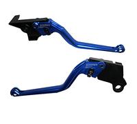 ACCOSSATO Paire de leviers bleus pour moto Guzzi V7 Classic/Stornello de 2008 à 2020 (CC 744)