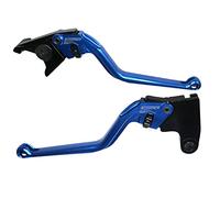 ACCOSSATO Paire de leviers bleus pour Triumph Tiger 800 XC/XCX/XR/XRX de 2015 à 2018 (CC 800)