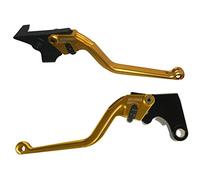 ACCOSSATO Paire de leviers d'or pour Yamaha Fz6 Fazer de 2004 à 2010 (CC 600)
