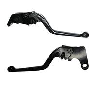 ACCOSSATO Paire de leviers noirs pour Yamaha R6 S Europe Version de 2006 à 2007 (CC 600)