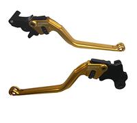 ACCOSSATO Paire de Leviers Or pour Mv Agusta Rival 800 de 2014 à 2017 (CC 800)